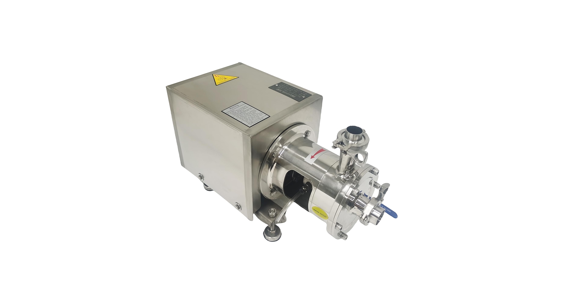 TECHTONGDA High Shear Emulsifying Pump 110V Stainless Steel